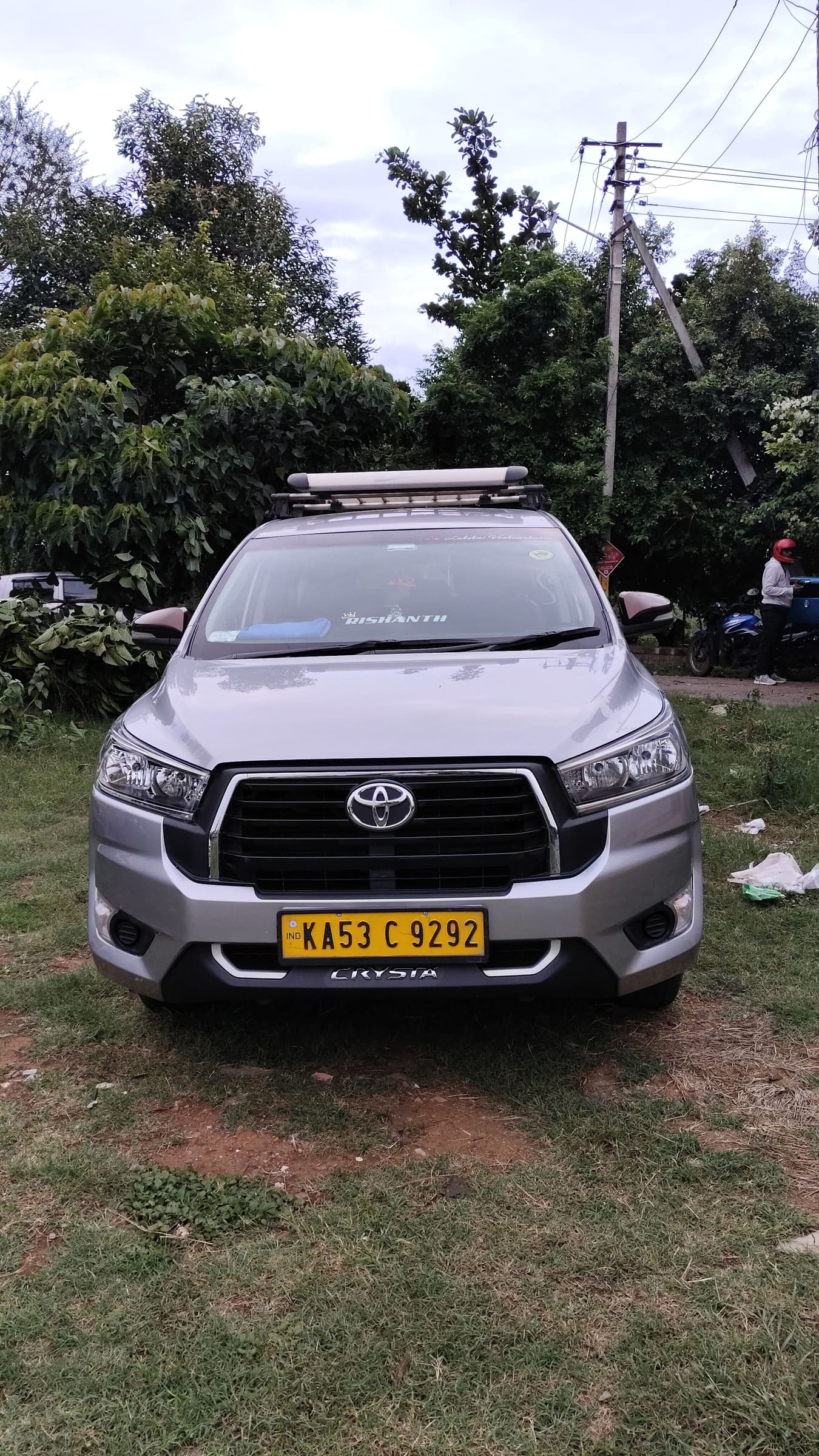 Toyota Innova Crysta rental in Bangalore — 7 seater
