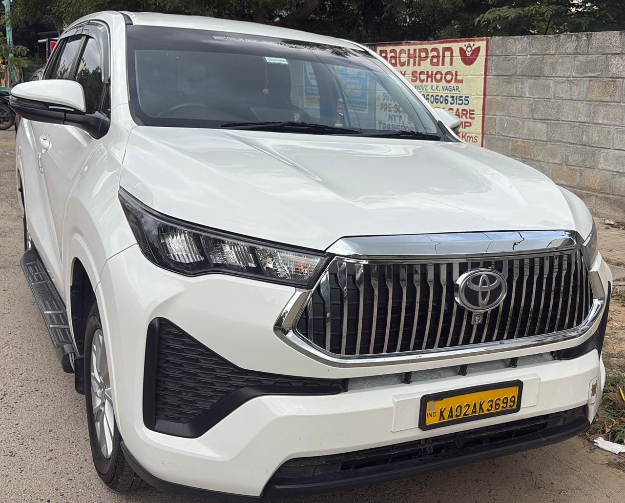 Toyota Innova Hycross rental in Bangalore — 7 seater