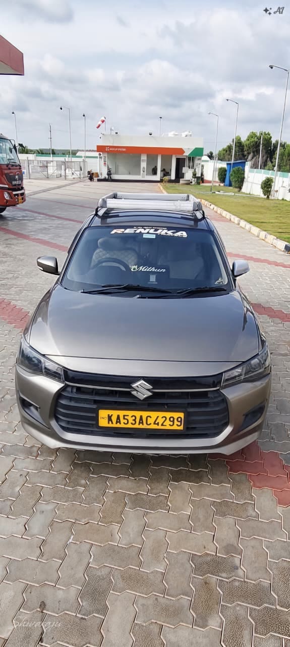Maruti Swift Dzire rental in Bangalore — 4 seater
